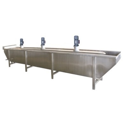 Spray type scalding machine