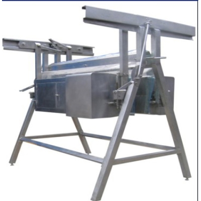 A Vertical Type Defeathering Machine
