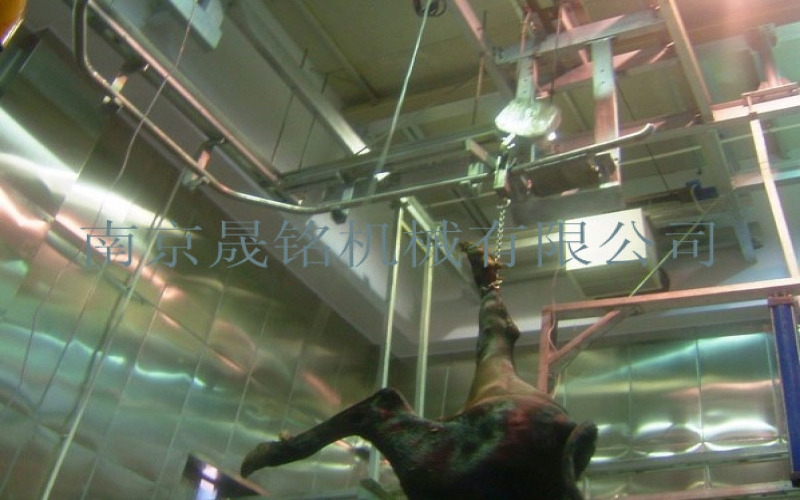 毛牛放血提升機